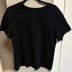 a new day Classic Black Short Sleeve Tee